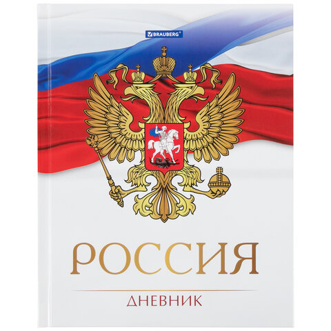 Дневник 5-11 класс 48 л., твердый, BRAUBERG, глянцевая ламинация, с подсказом, "Символика 2", 106067