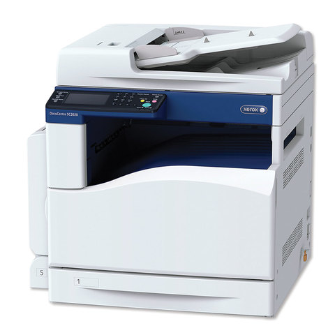 МФУ лазерное ЦВЕТНОЕ XEROX DC SC2020 "3 в 1" А3, 20 стр./мин, 25000 стр./мес., ДУПЛЕКС, ДАПД, сетевая карта, SC2020V_U