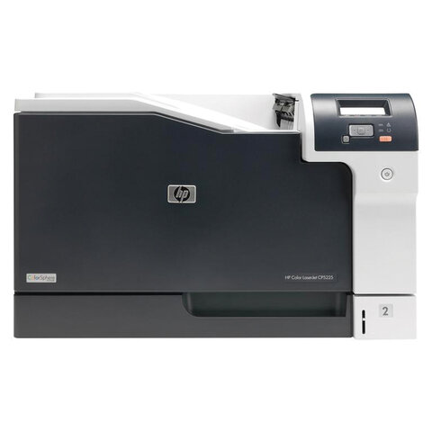 Принтер лазерный ЦВЕТНОЙ HP Color LJProfessional CP5225dn А3, 20 стр./мин, 75000 стр./мес., ДУПЛЕКС, сетевая карта, CE712A