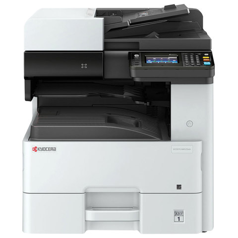 МФУ лазерное KYOCERA M4125idn "3 в 1", А3, 25 стр./мин., 100 000 стр./мес., ДУПЛЕКС, АПД, сетевая карта, 1102P23NL0