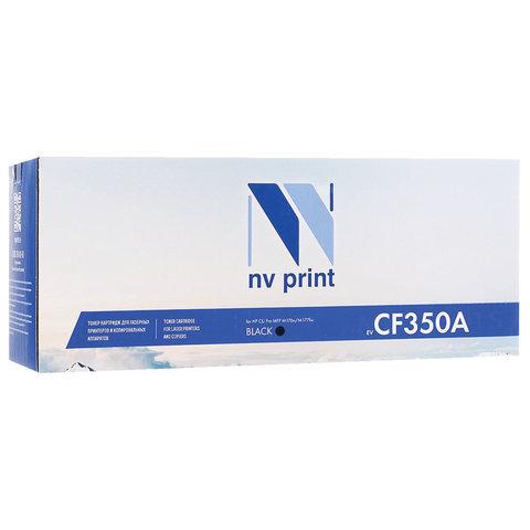 Картридж лазерный NV PRINT (NV-CF350A) для HP LJ M176n/ M177fw, черный, ресурс 1300 страниц