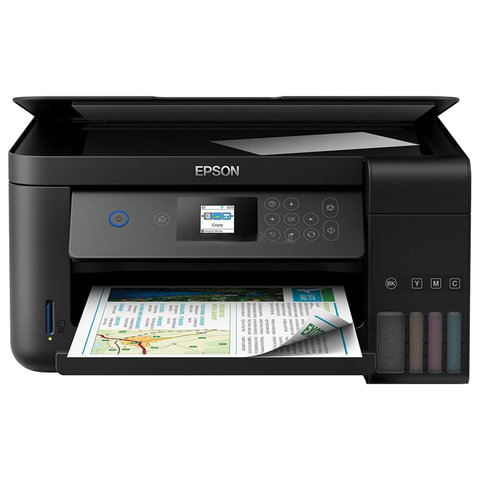 МФУ струйное EPSON L4160 "3 в 1" А4, 33 стр./мин., 5760x1440 dpi, ДУПЛЕКС, Wi-Fi, СНПЧ, C11CG23403